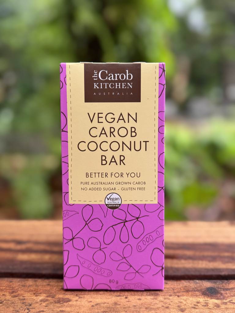 TCK VEGAN CAROB COCONUT BAR 80G