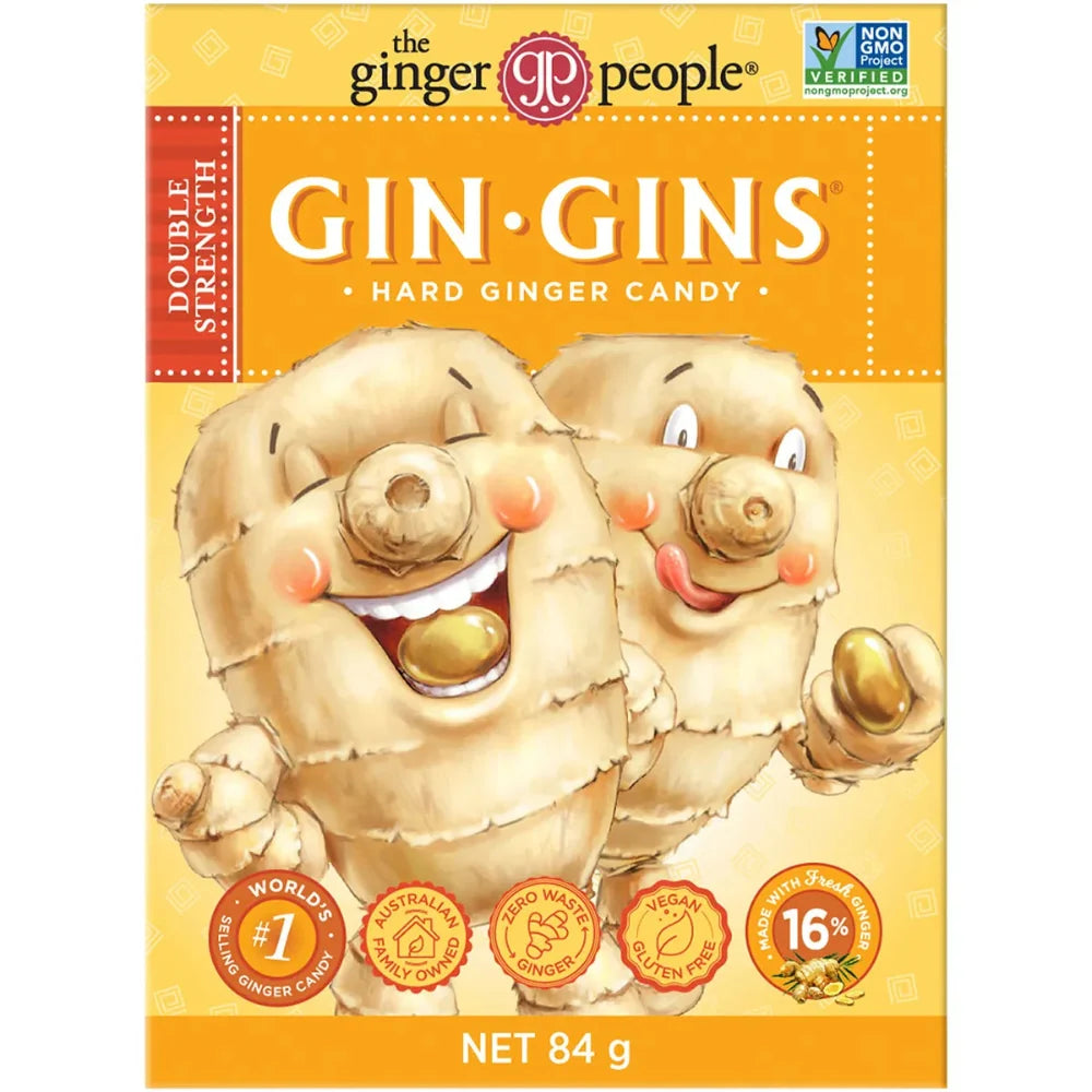 THE GINGER PEOPLE GIN GINS GINGER CANDY HARD - DOUBLE STRENGTH