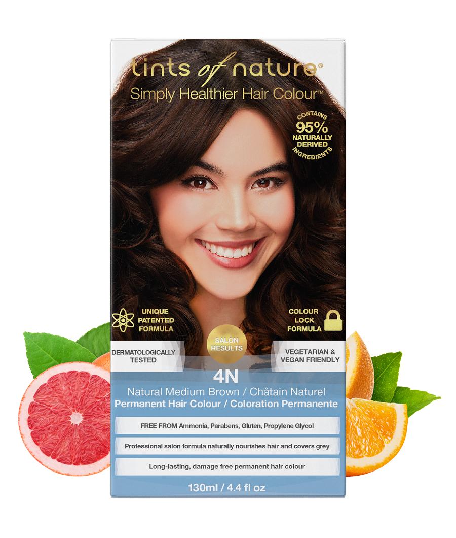 TINTS OF NATURE NATURAL MEDIUM BROWN TN4N 120ML