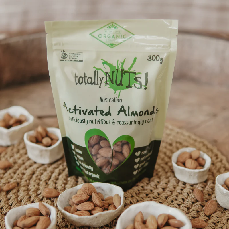 TN ORG ACTIVATED ALMONDS 300G