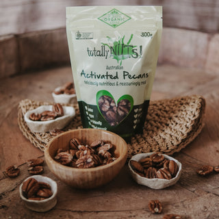 TN ORG ACTIVATED PECANS 300G