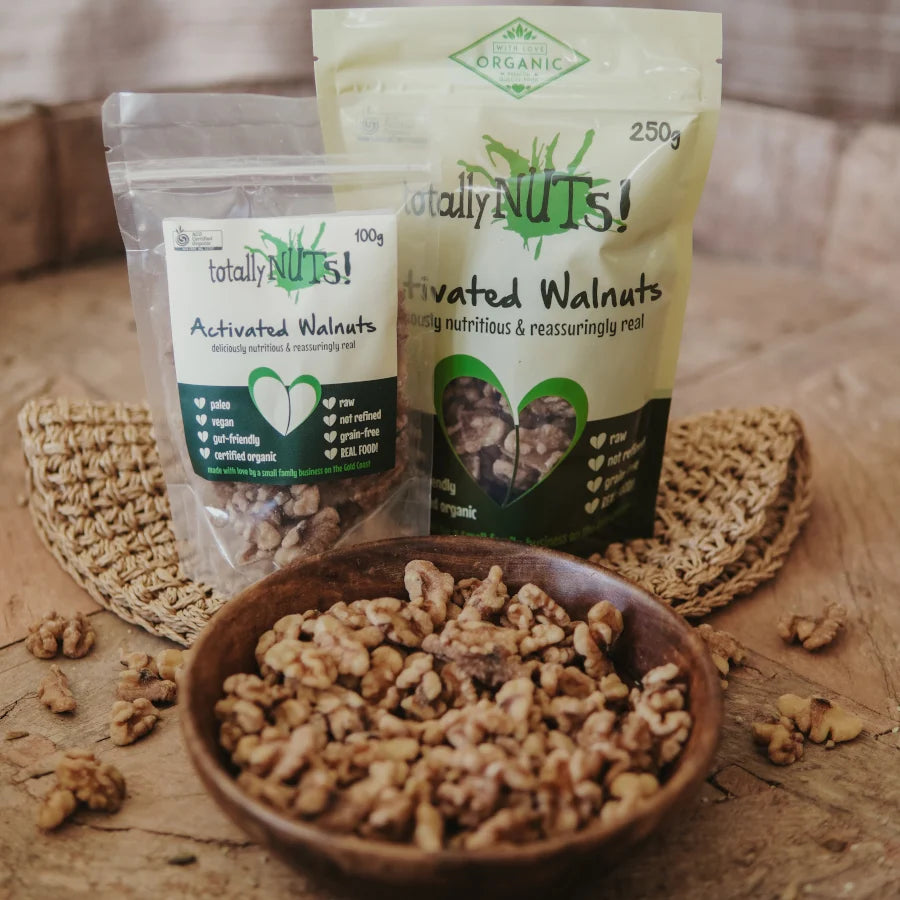 TN ORG ACTIVATED WALNUTS 250G