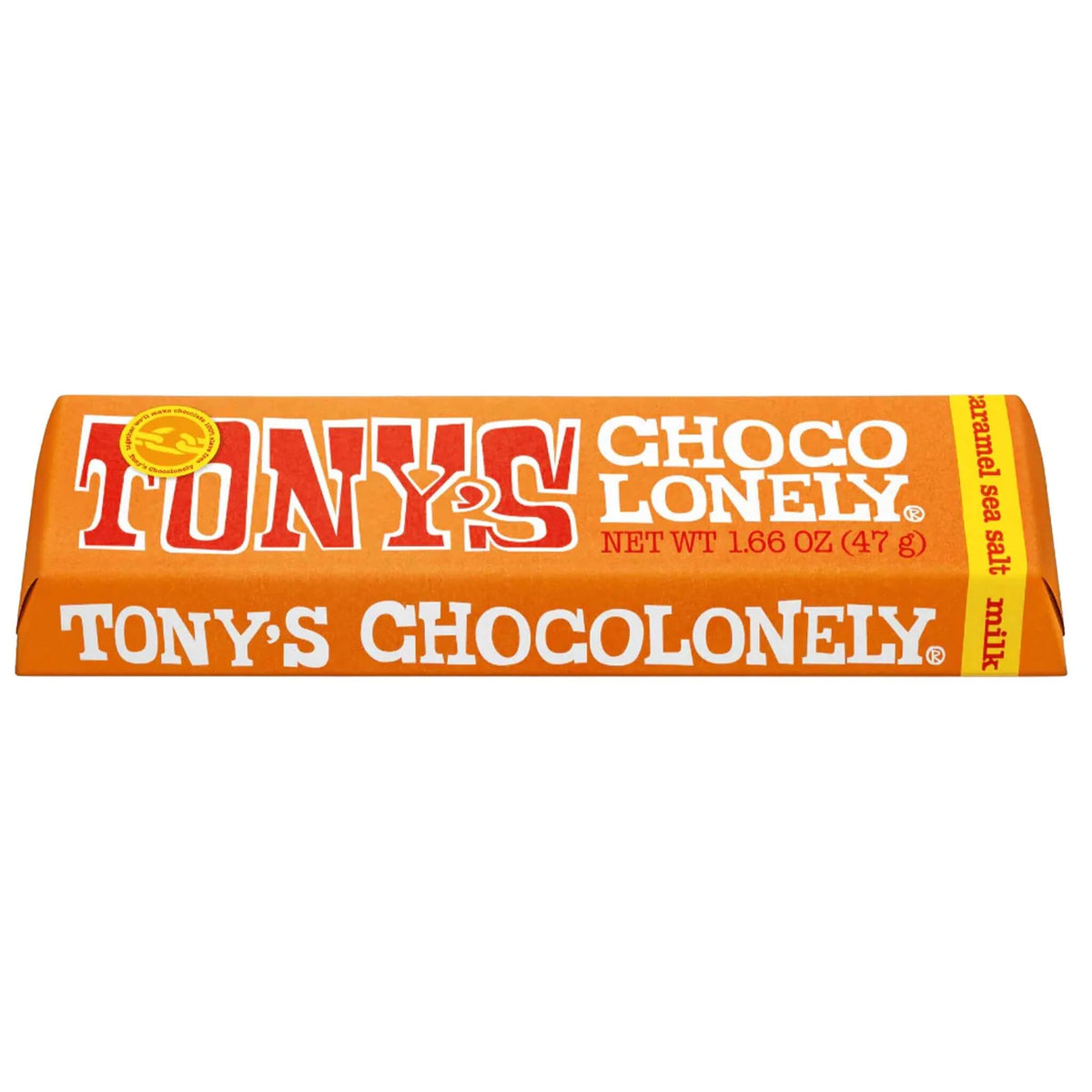 TONYS CHOCOLONELY SNACK MILK CARAMEL 47G