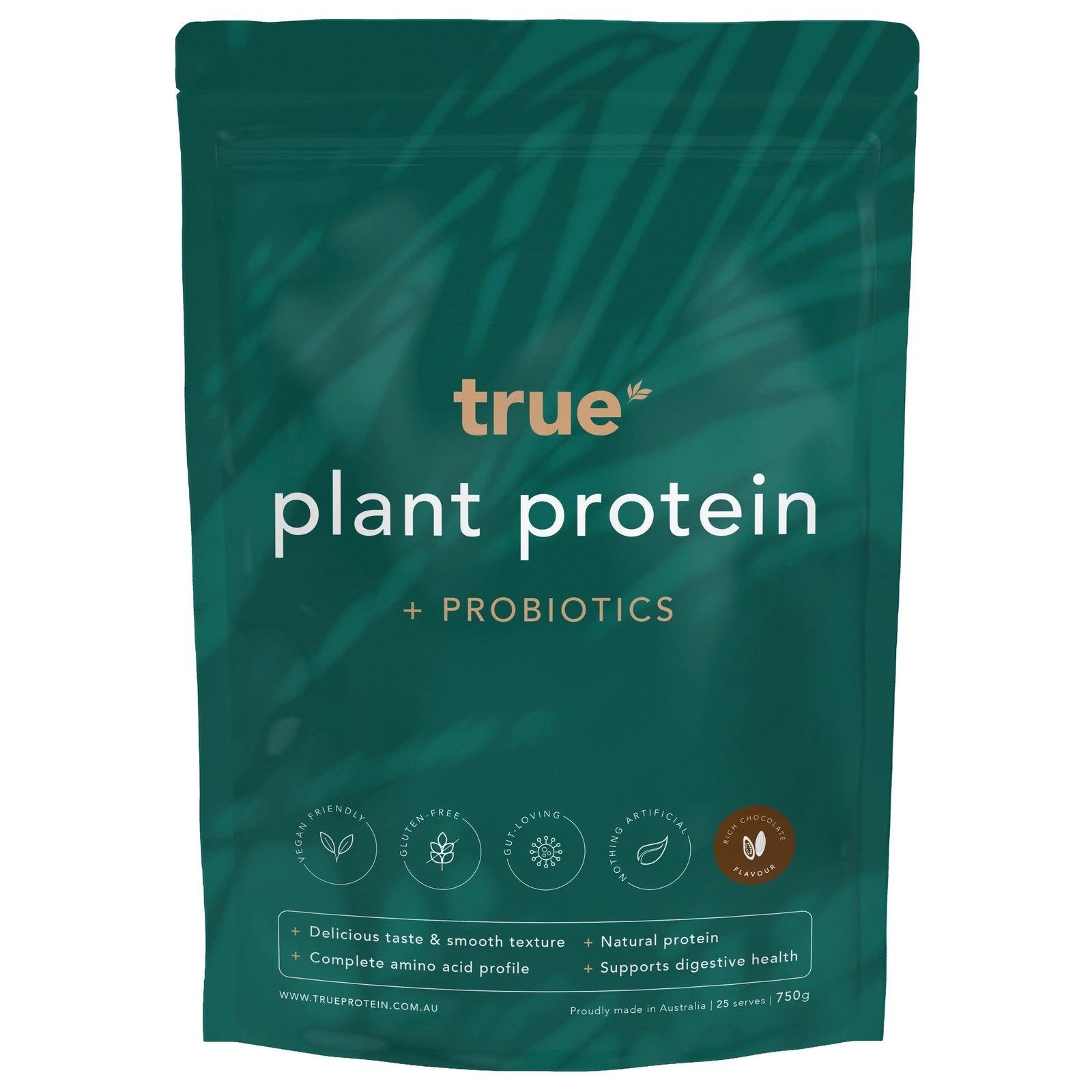 TRUE PLANT PROTEIN CHOC 750G