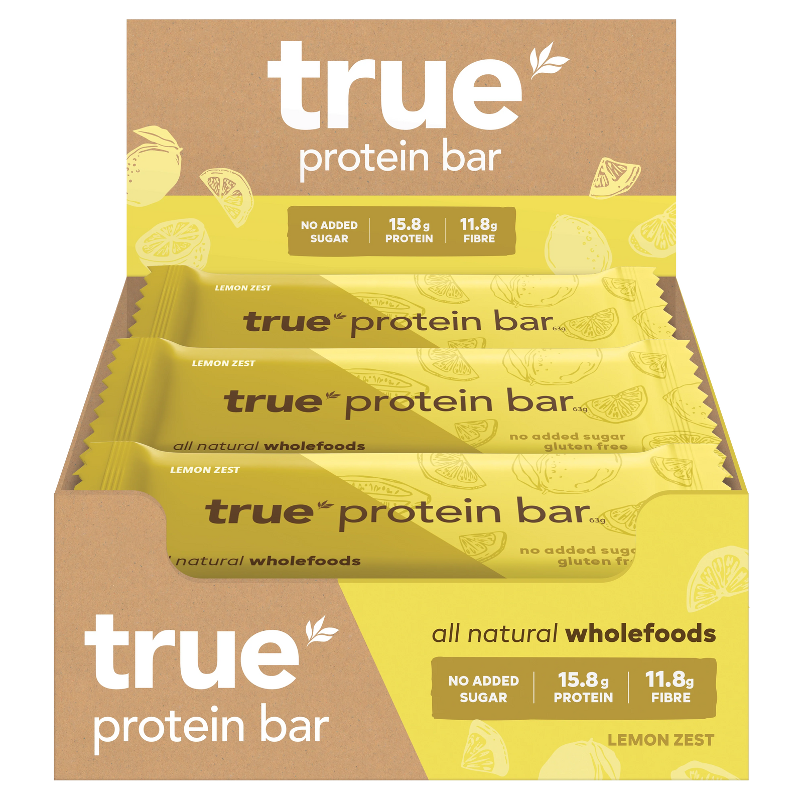 TRUE PROTEIN BAR LEMON 63G