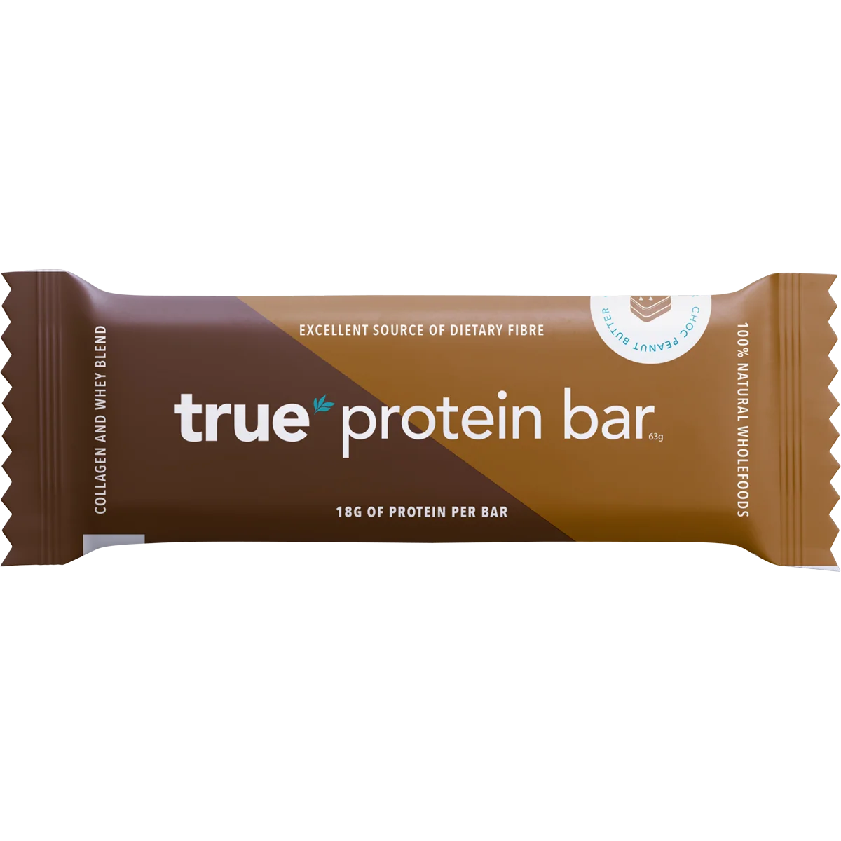 TRUE PROTEIN PROTEIN BAR CHOC PEANUT BUTTER 63G