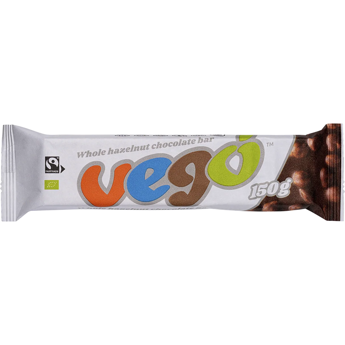 VEGO HAZELNUT VEGAN CHOCOLATE 150G
