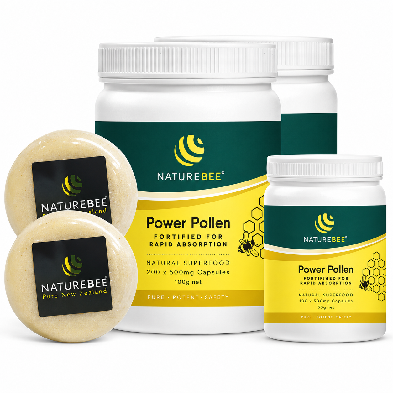 NATURE BEE POWER POLLEN 400 CAPS