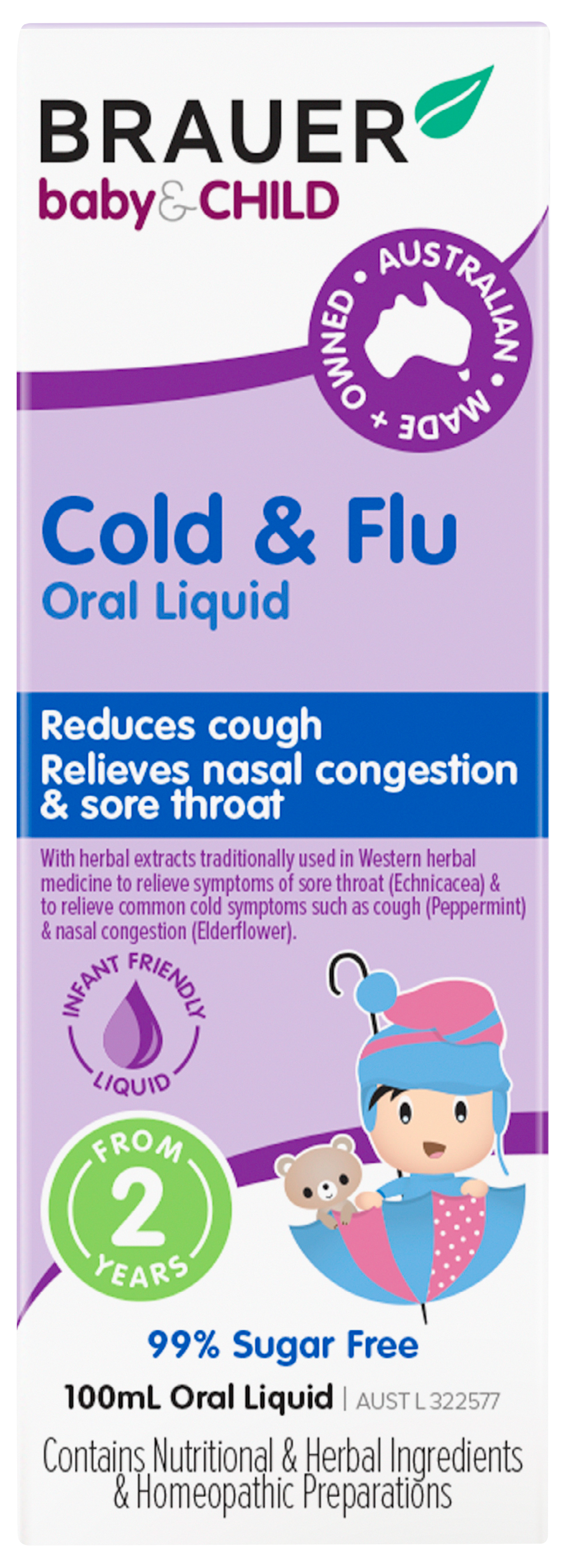 BRAUER BABY CHILD COLD FLU healthshopplus