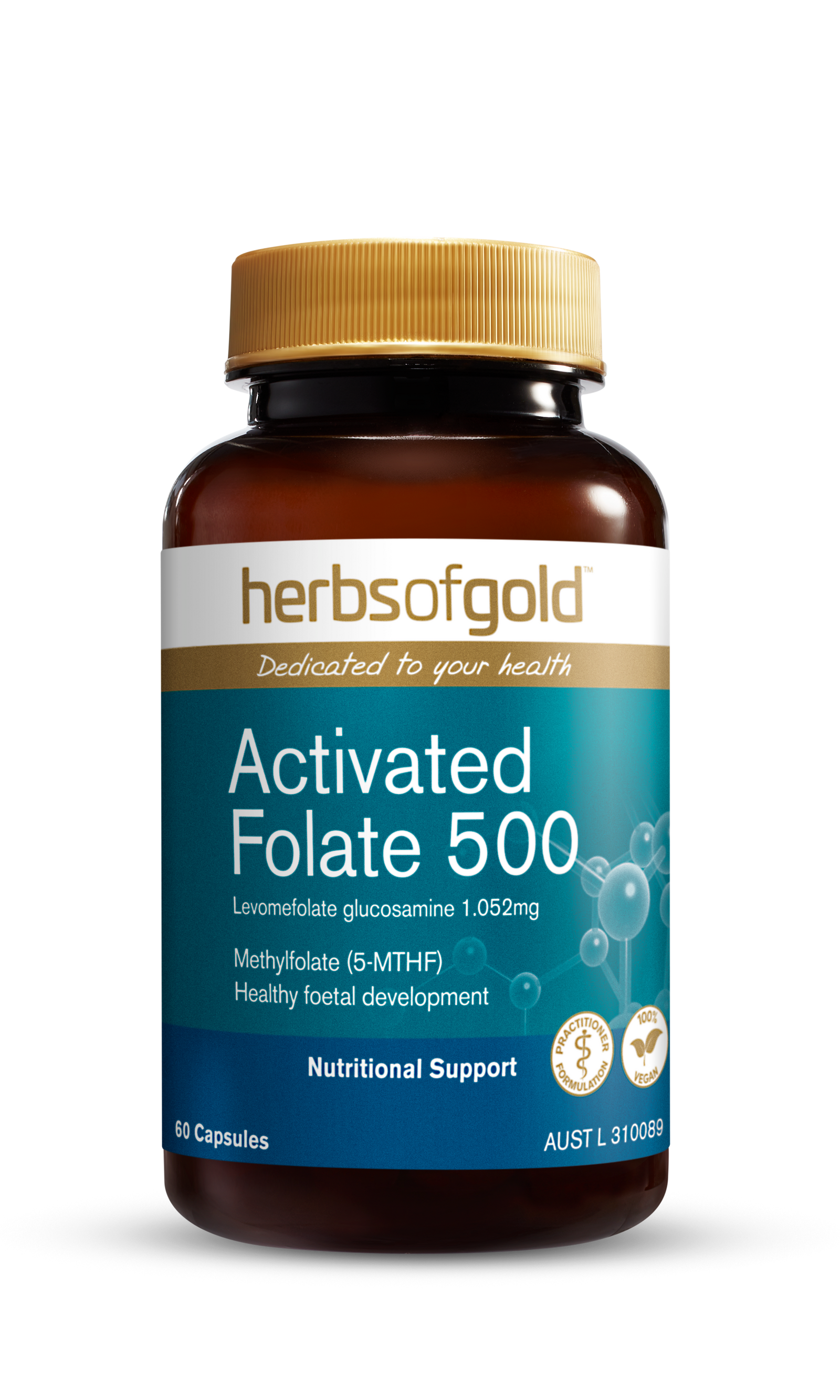HG ACTIVATED FOLATE 500