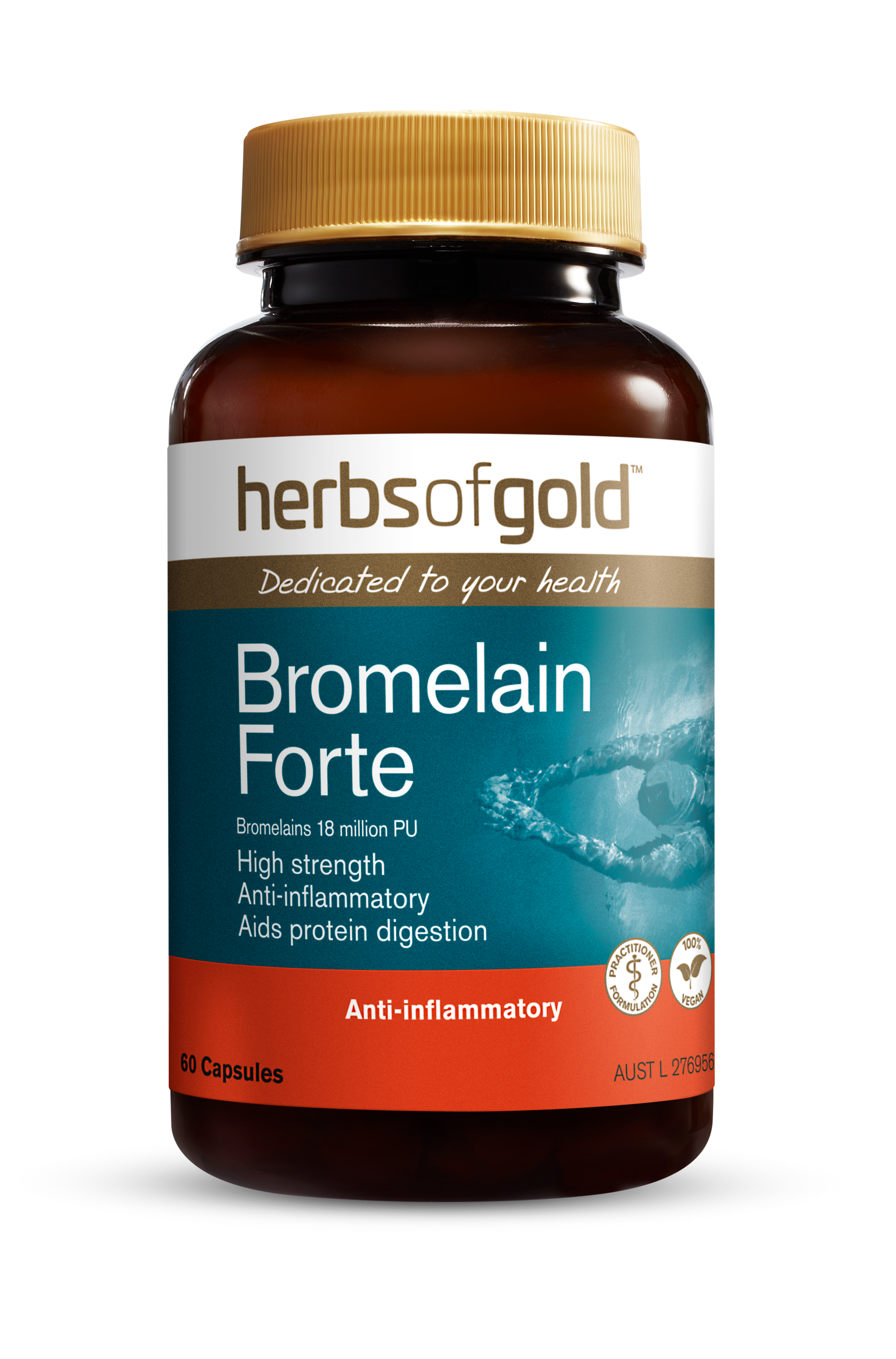 HG BROMELAIN FORTE 500MG