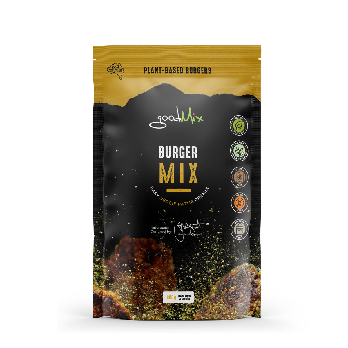 GOOD MIX VEGAN BURGER MIX