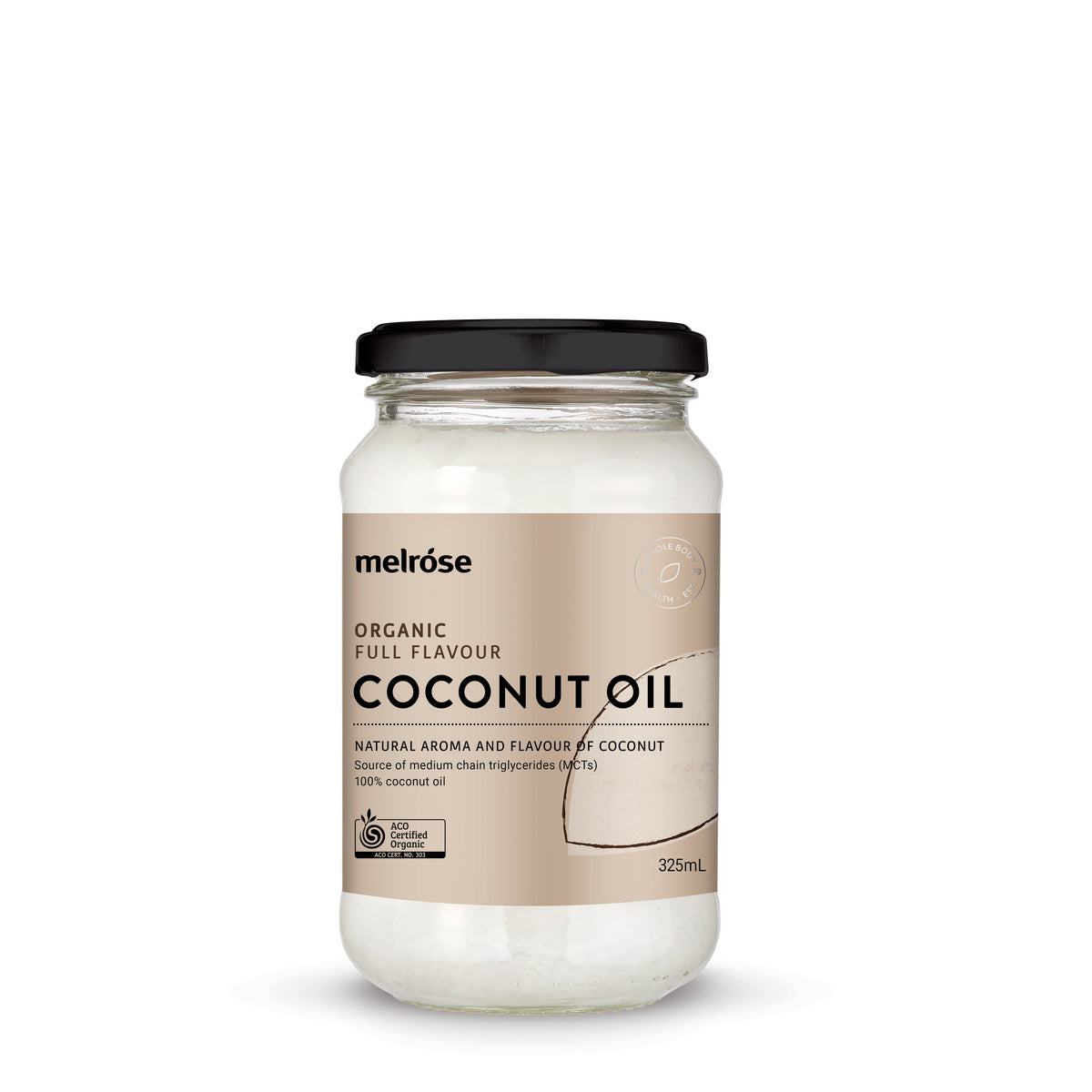 MELROSE ORGANIC FLAVOUR FREE COCONUT OIL