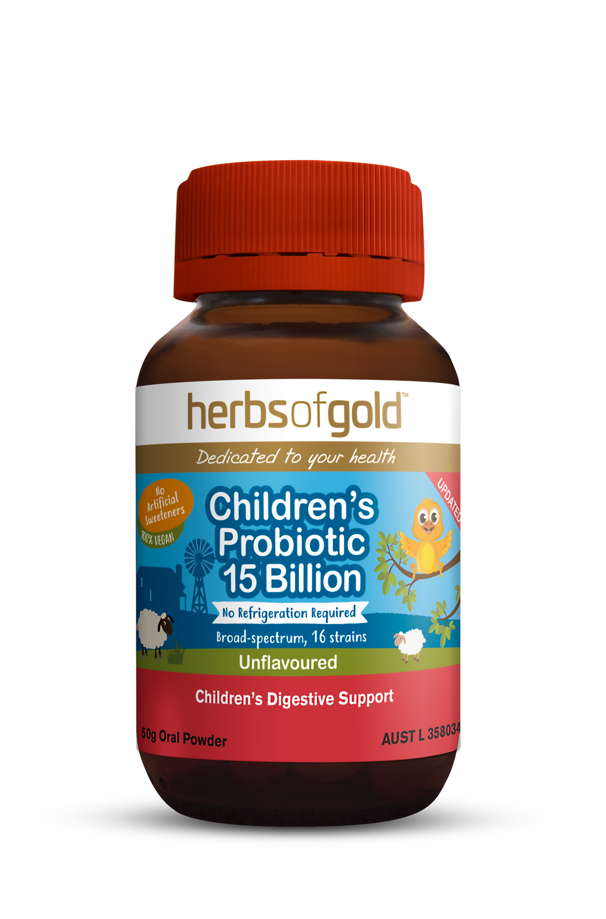 HG CHILDRENS PROBIOTIC 15 BILLION