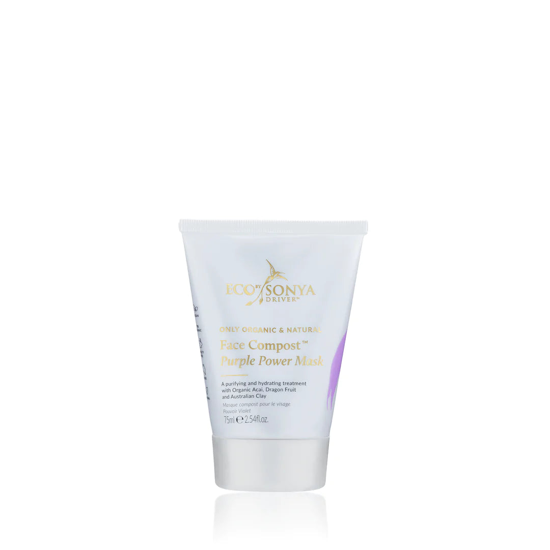 ECO TAN FACE COMPOST MASK PURPLE