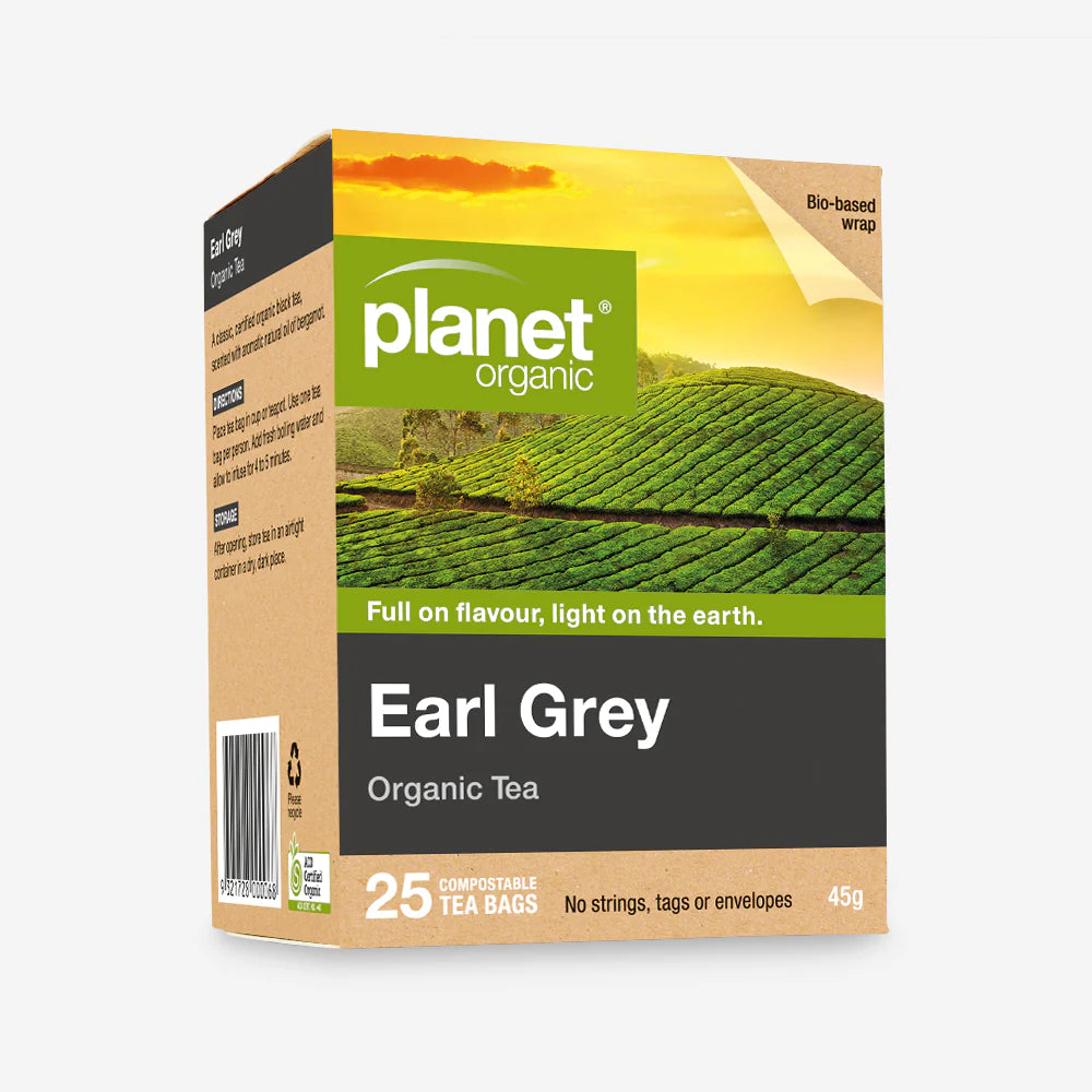 PLANET ORGANIC EARL GREY HERBAL TEA
