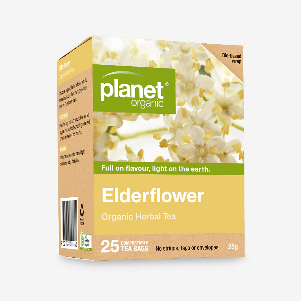 PLANET ORGANIC ELDERFLOWER TEA