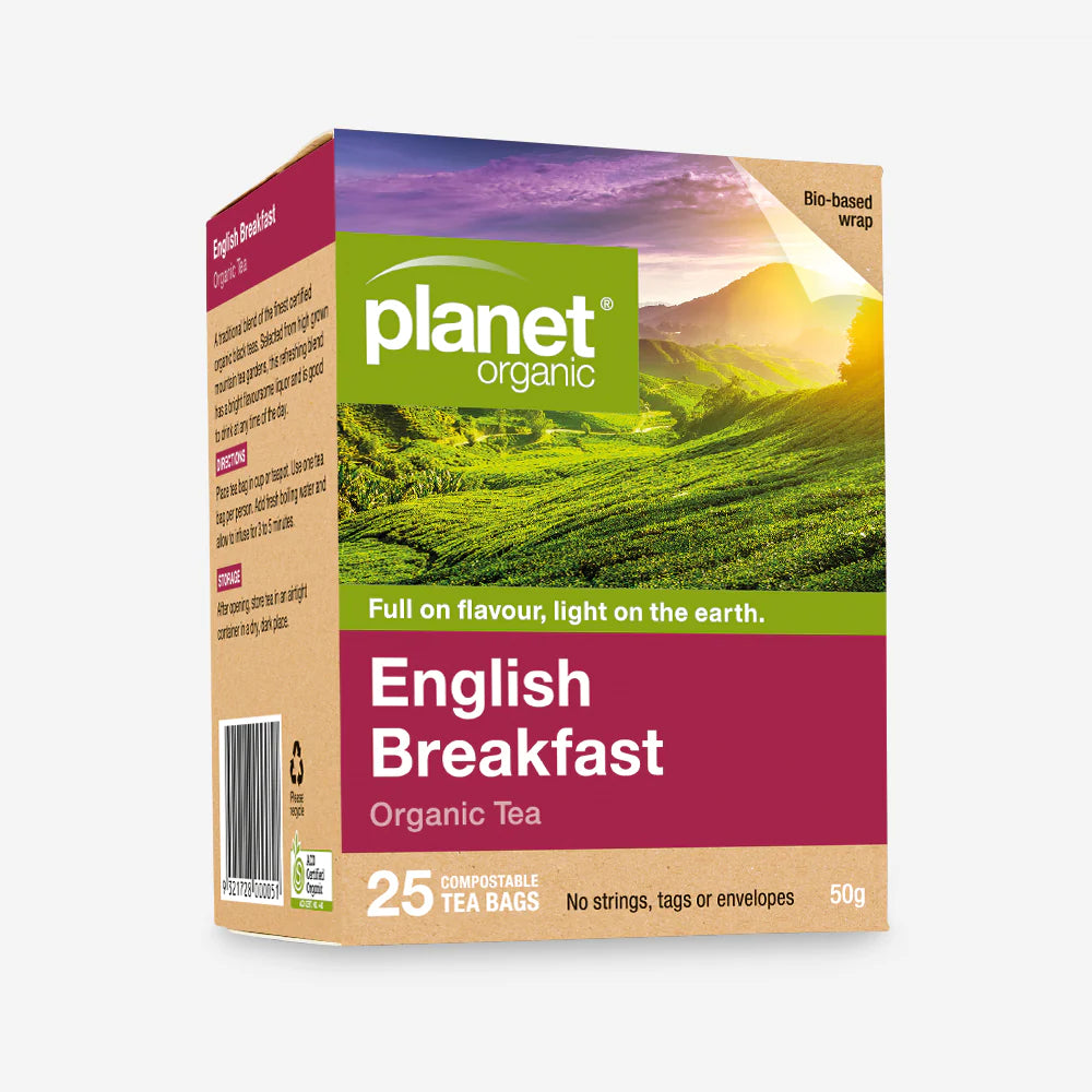 PLANET ORGANIC ENGLISH BREAKFAST TEA