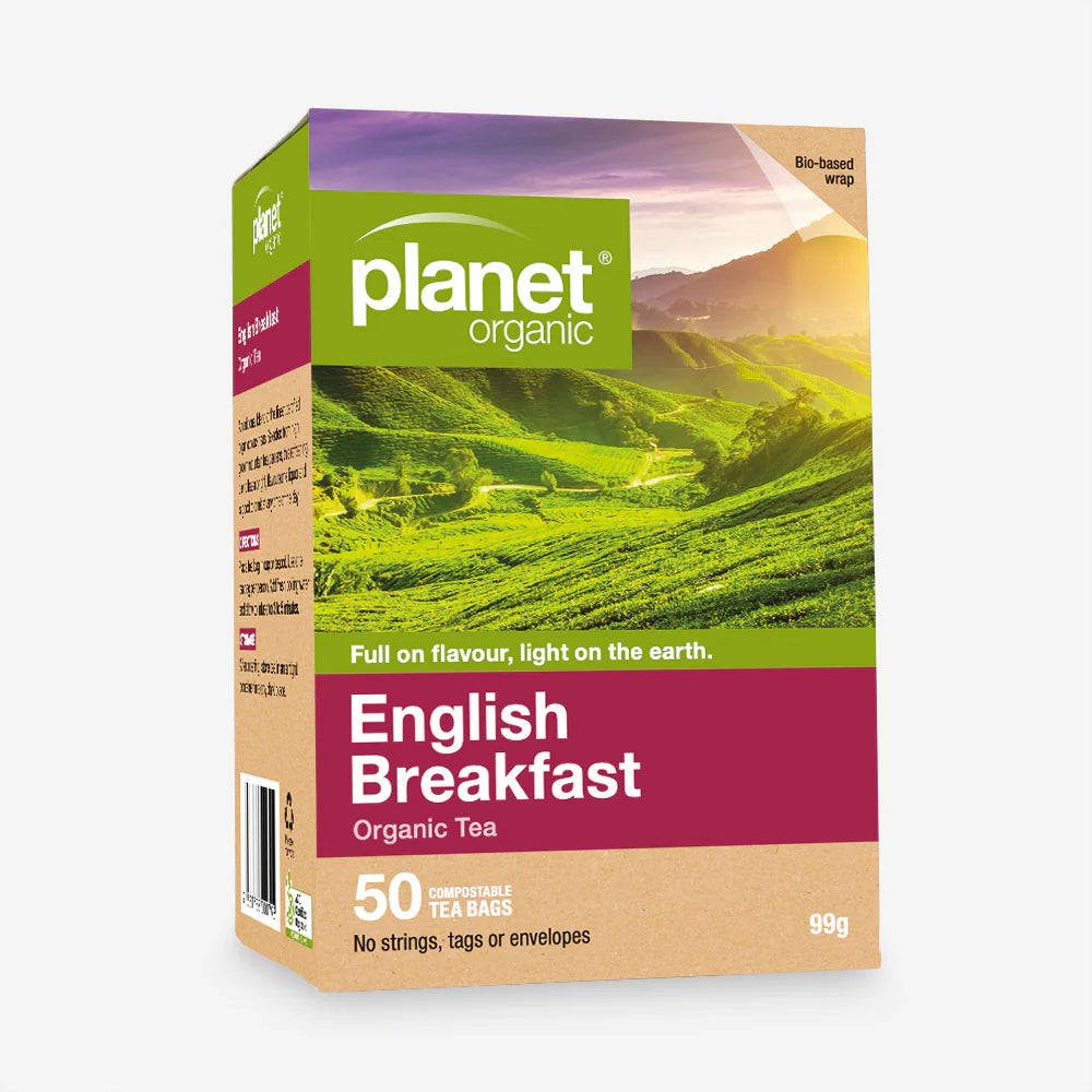 PLANET ORGANIC ENGLISH BREAKFAST TEA