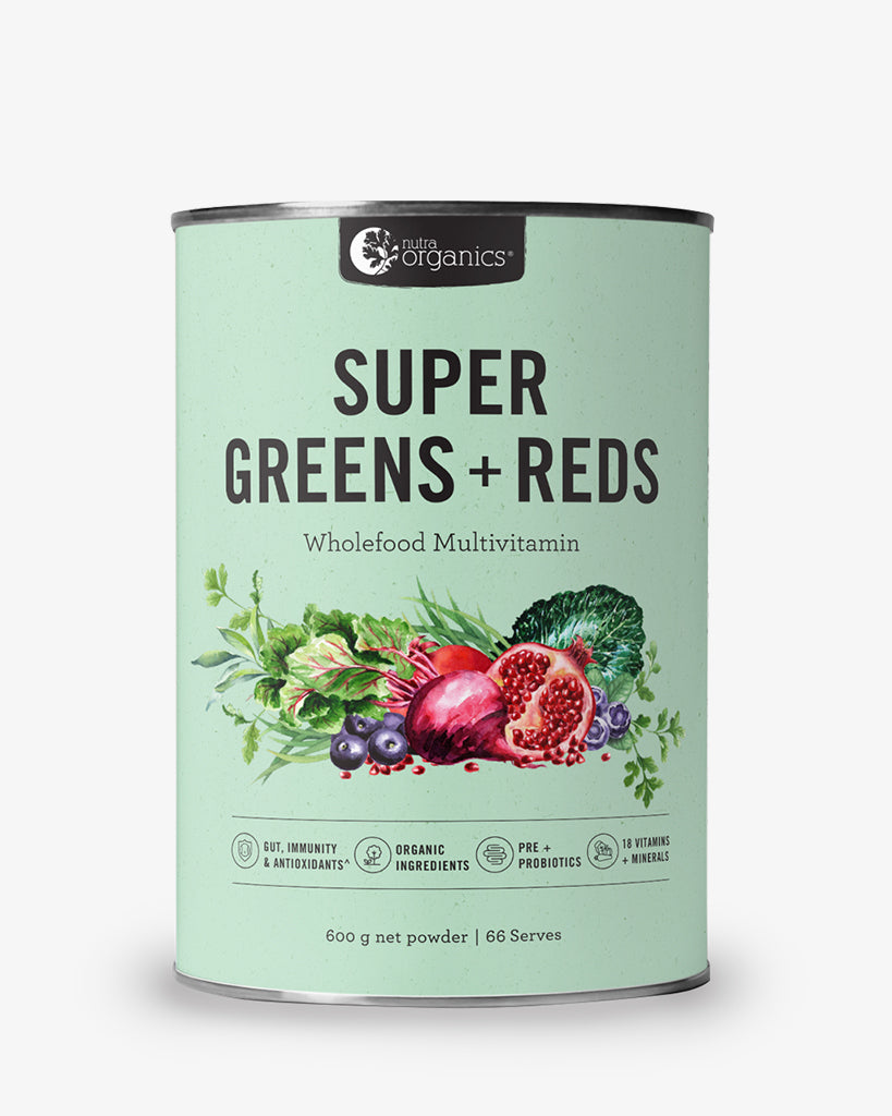 NUTRA ORGANICS GREENS AND REDS