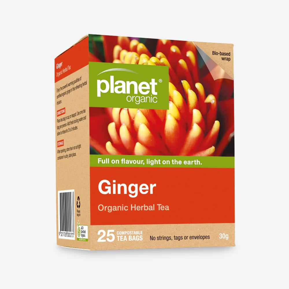 PLANET ORGANIC GINGER HERBAL TEA