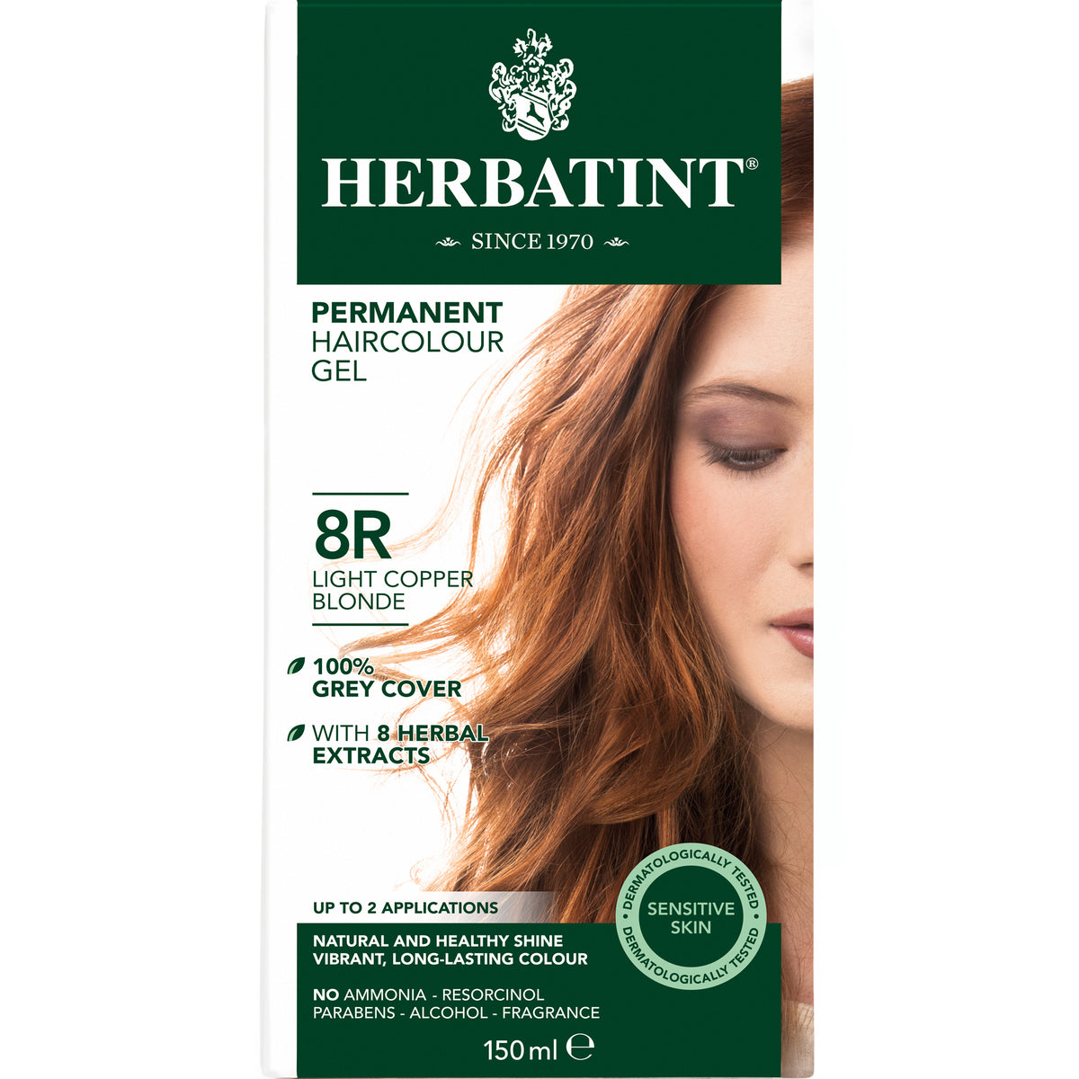 HERBATINT LIGHT COPPER BLONDE 8R