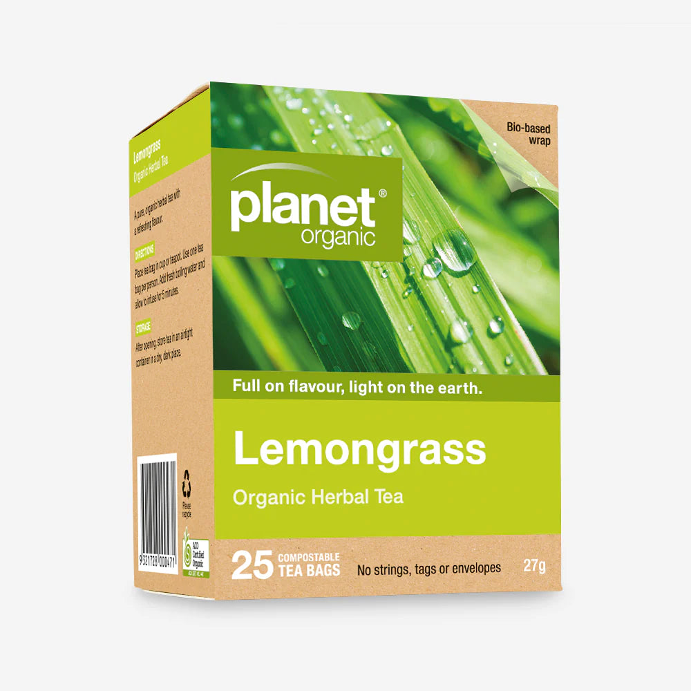 PLANET ORGANIC LEMONGRASS HERBAL TEA