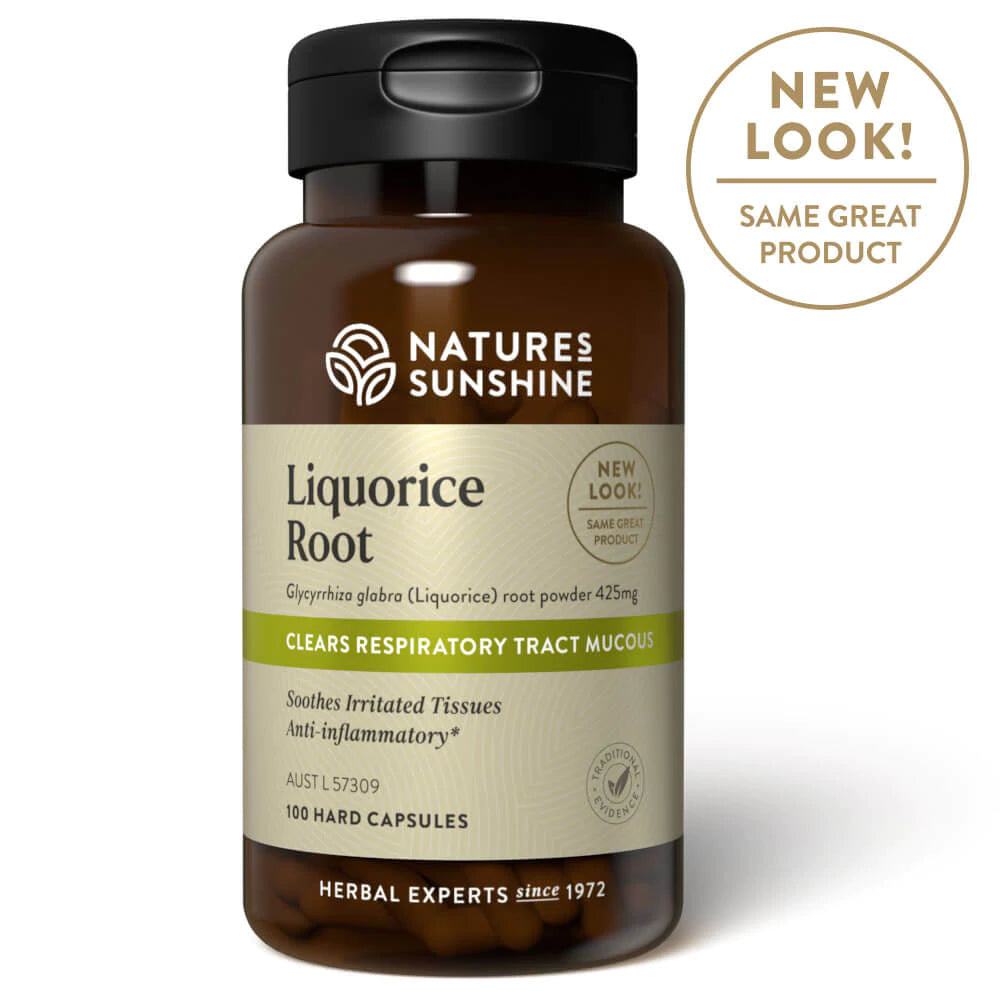 NS LIQUORICE ROOT 425MG 100C