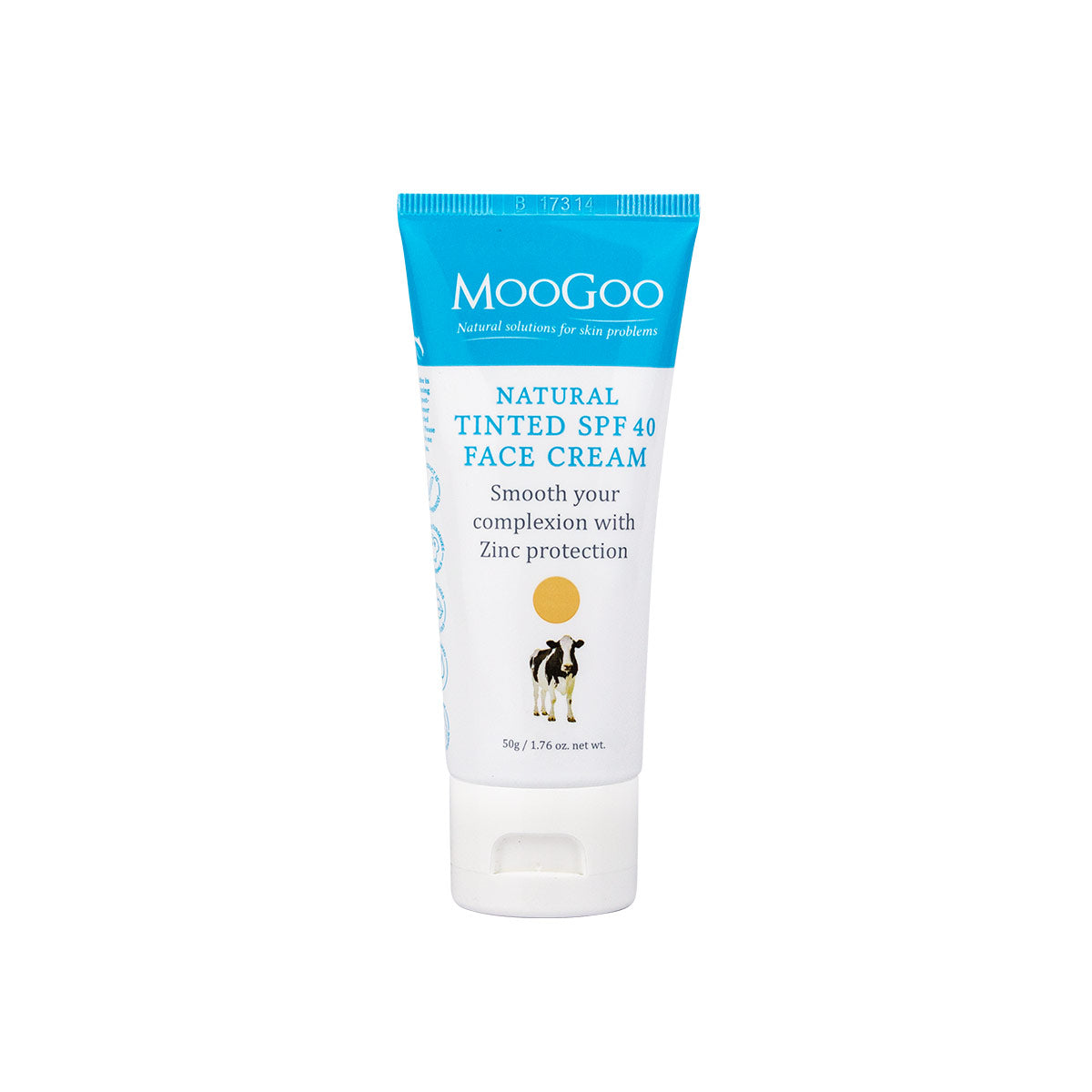 MOO GOO SPF40 TINTED FACE CREAM