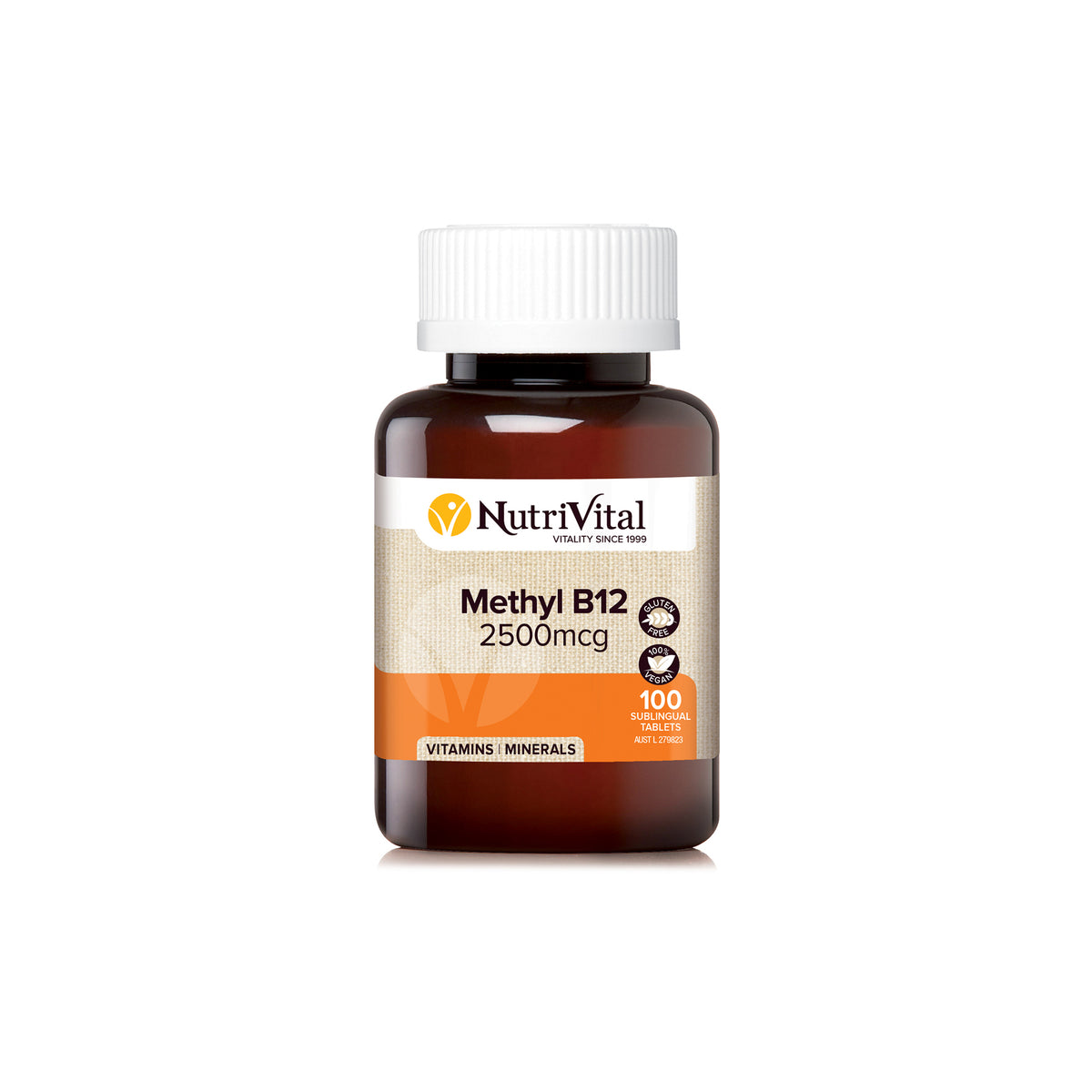 NUTRIVITAL METHYL B12 2500MCG