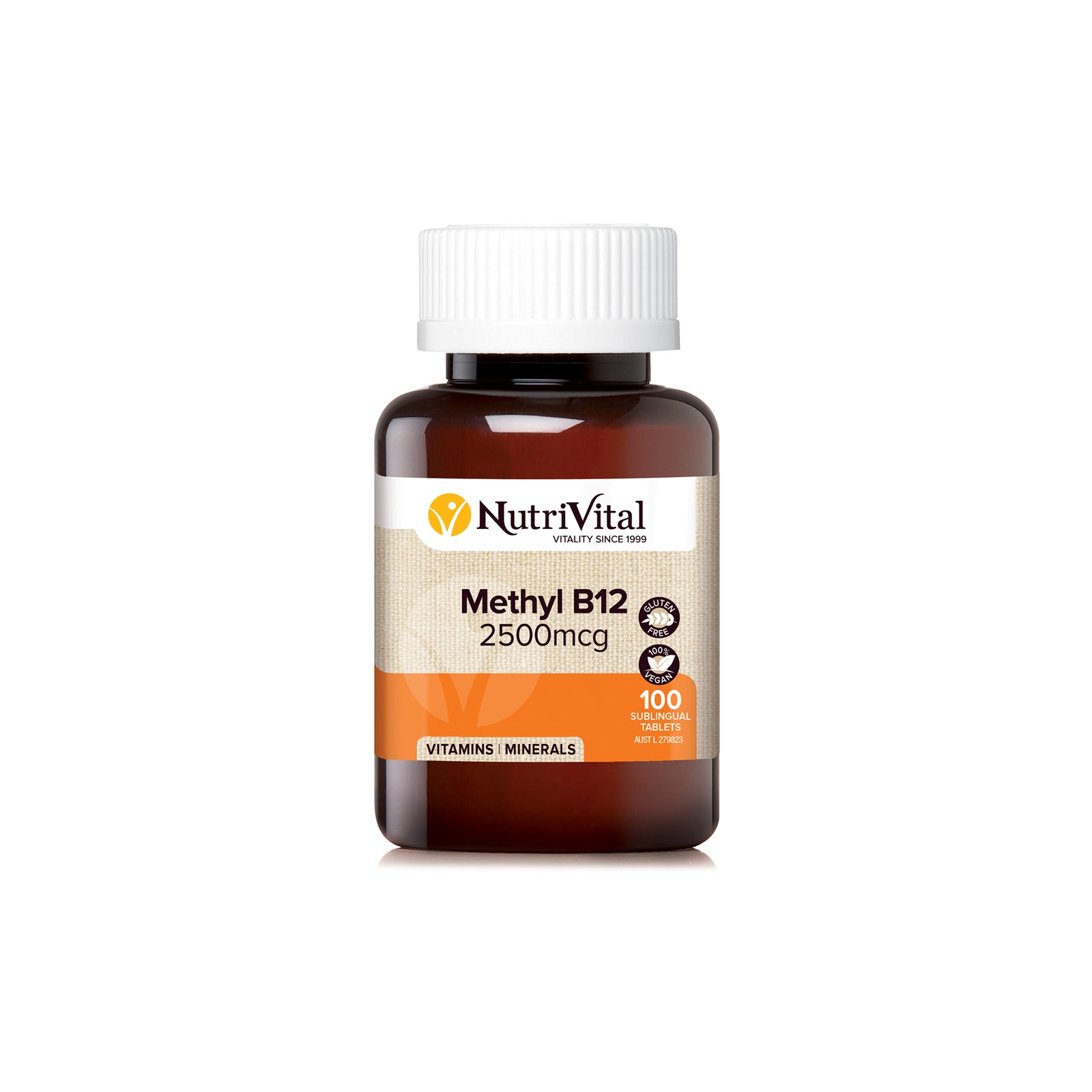 NUTRIVITAL METHYL B12 2500MCG