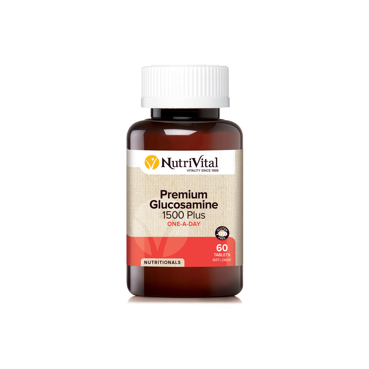 NUTRIVITAL GLUCOSAMINE 1500MG