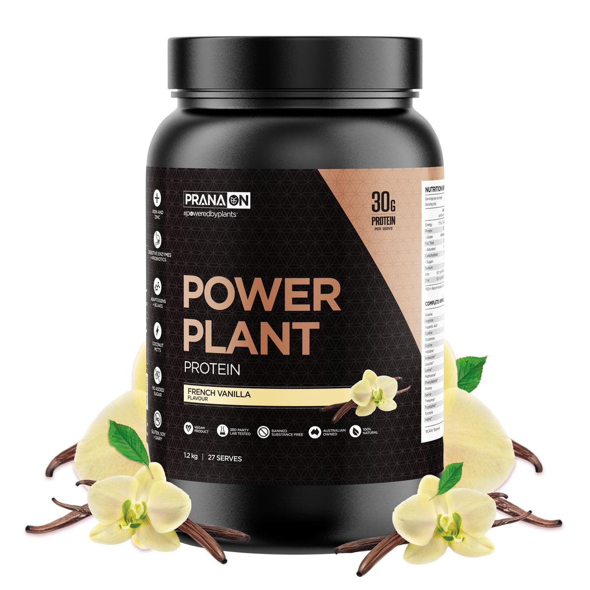 PRANA ON POWER PLANT PROTEIN