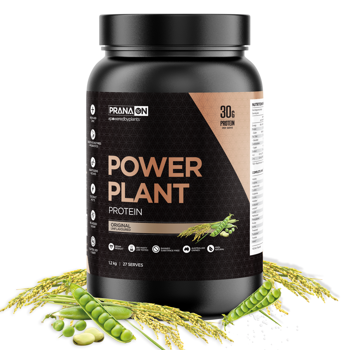 PRANA ON POWER PLANT PROTEIN