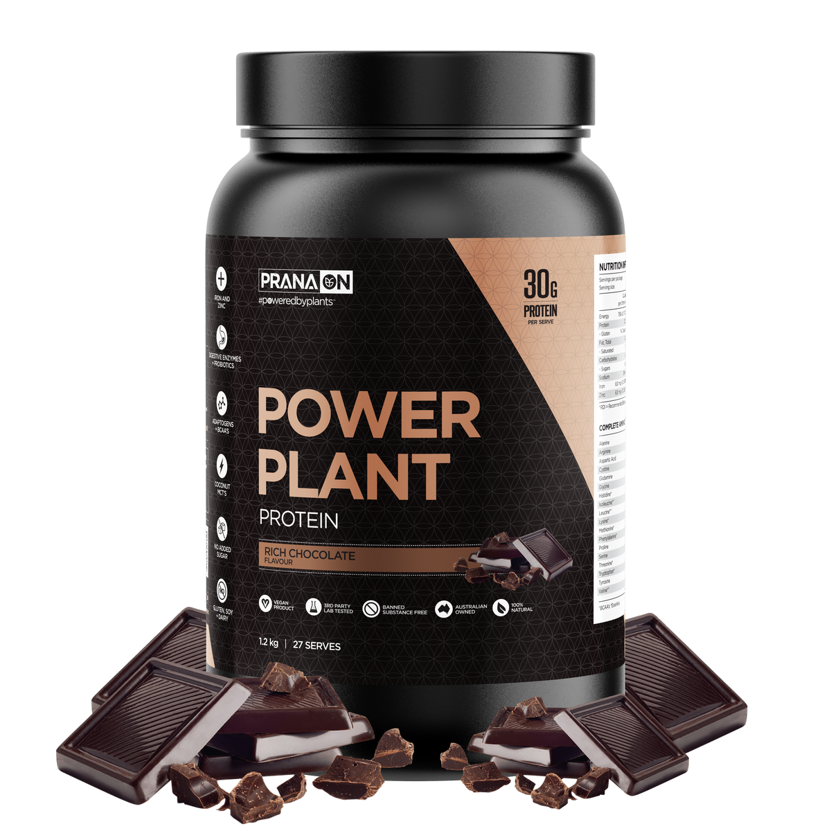 PRANA ON POWER PLANT PROTEIN