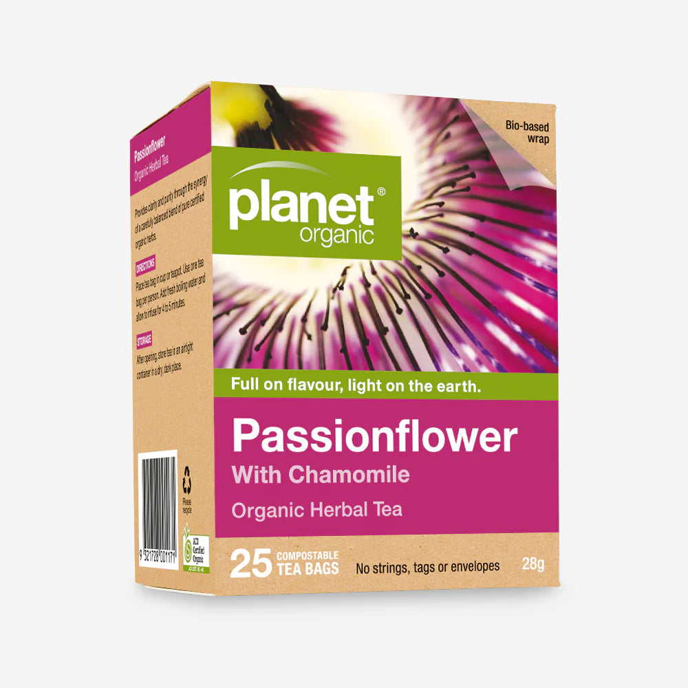 PLANET ORGANIC PASSIONFLOWER HERBAL TEA