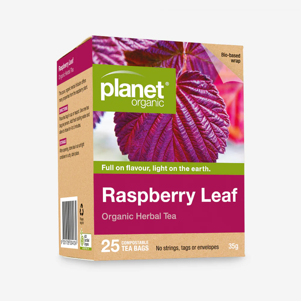 PLANET ORGANIC RASPBERRY LEAF TEA