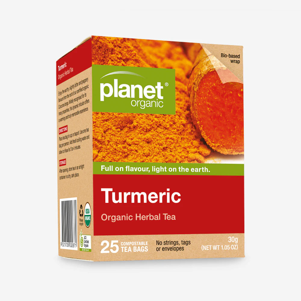 PLANET ORGANIC TURMERIC HERBAL TEA