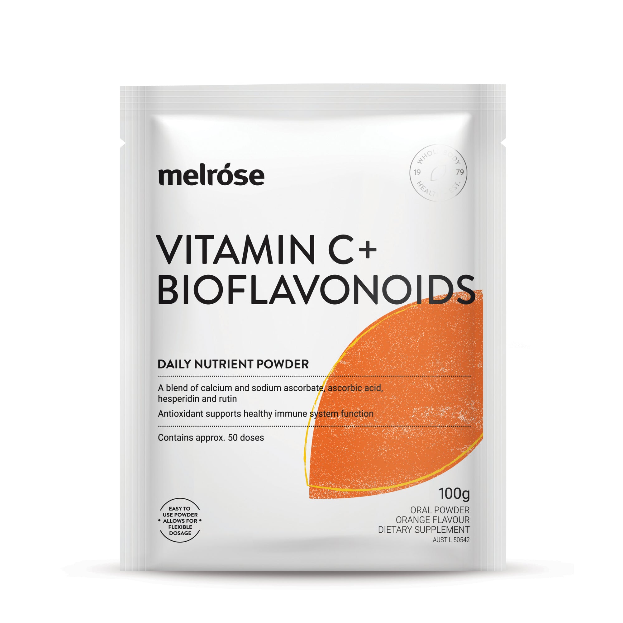 MELROSE VITAMIN C PLUS BIOFLAVONOIDS POWDER