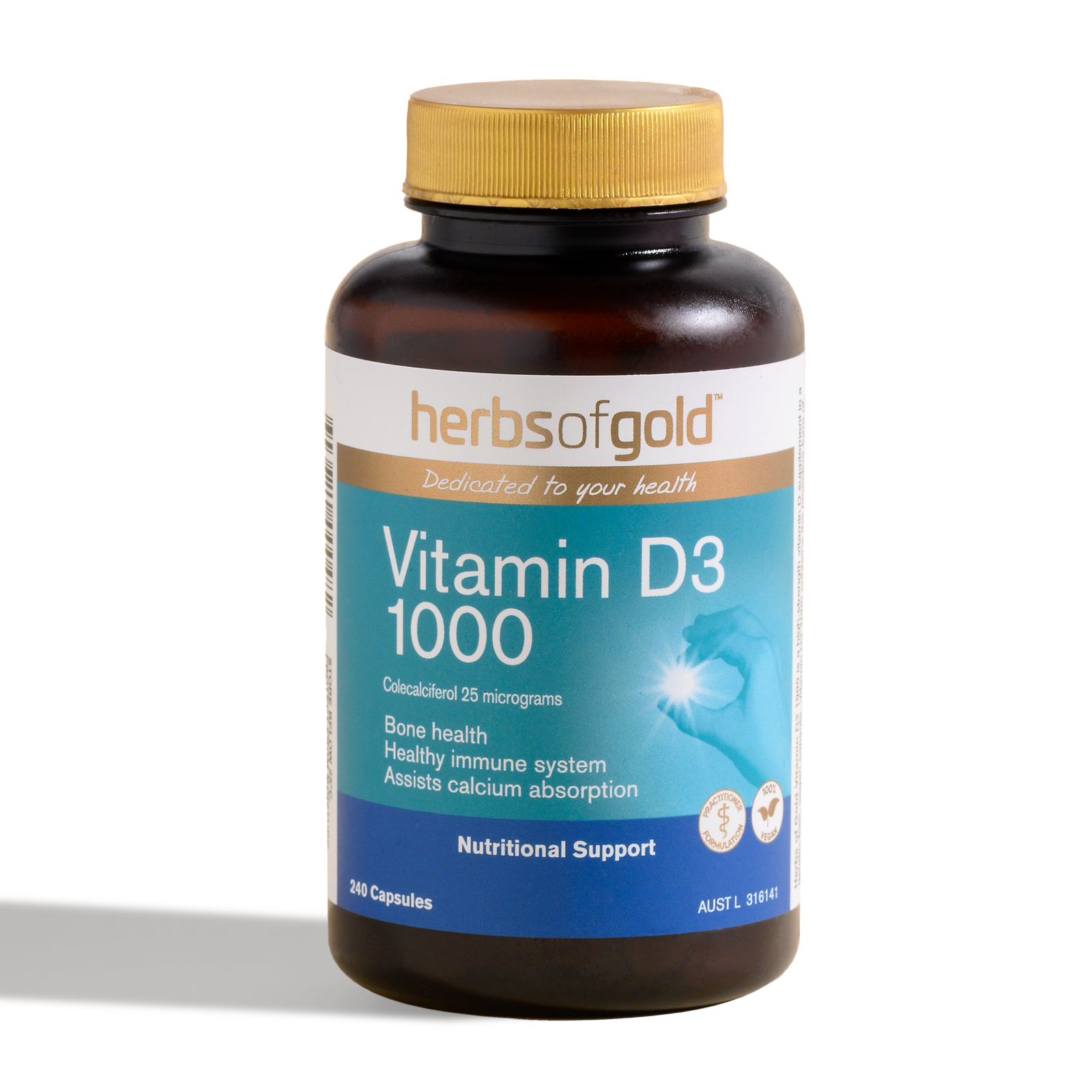 HG VEGAN VIT D3 1000IU